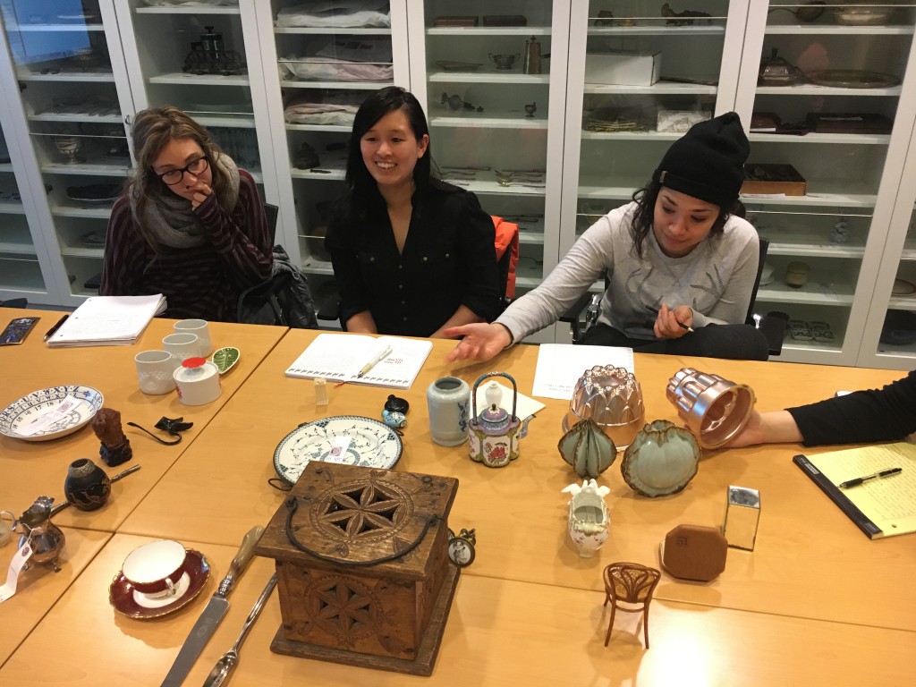 The team's first crack at developing an object list.